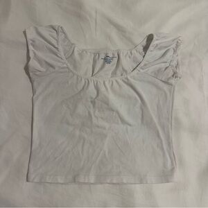 Brandy Melville White Crop Top